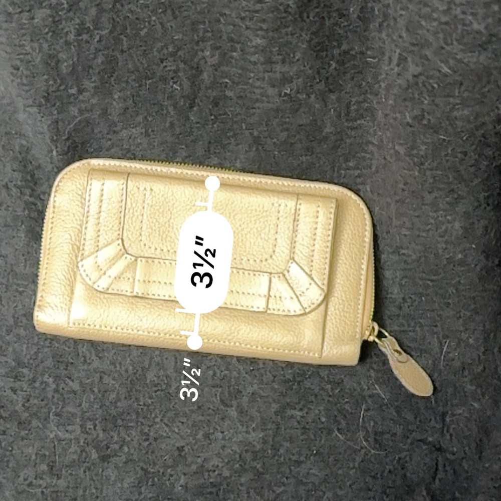 Chloé Beige Leather Wallet - Picture 5 of 5